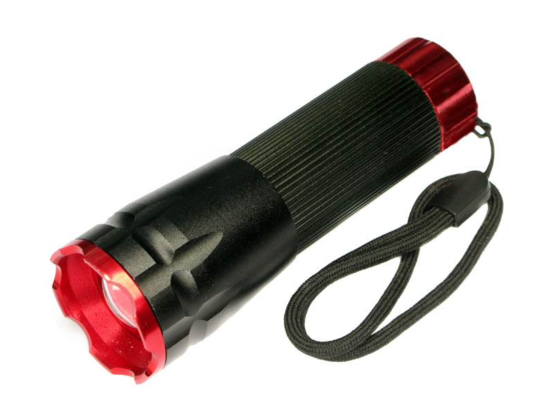 Zoom Focus 3 Mode Cree Q3 LED Flashlight