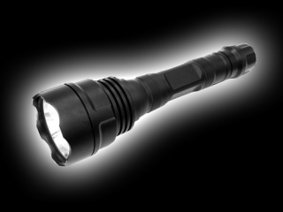 WF-600 LED aluminum Flashlight