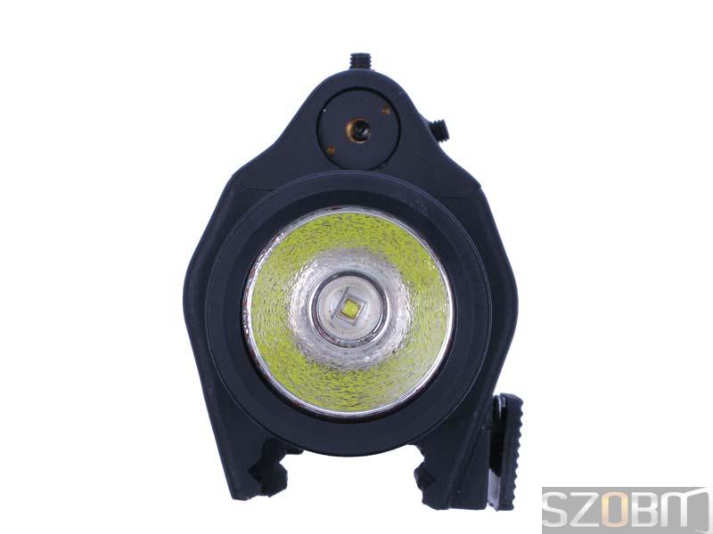 Tactical CREE Q3 LED Flashlight & Red Laser Sight (ZY-S)