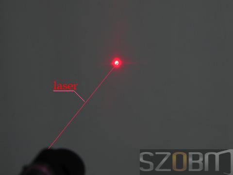 Tactical CREE Q3 LED Flashlight & Red Laser Sight (ZY-S)