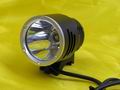 T6 Smooth Crown Water Resistant XML-T6 3-Mode White LED Bike Lig
