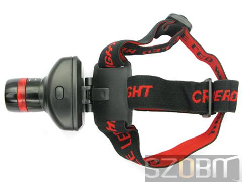 SZOBM ZY-T200L CREE Q5 LED 5 Modes Aluminum Flashlight (titanium