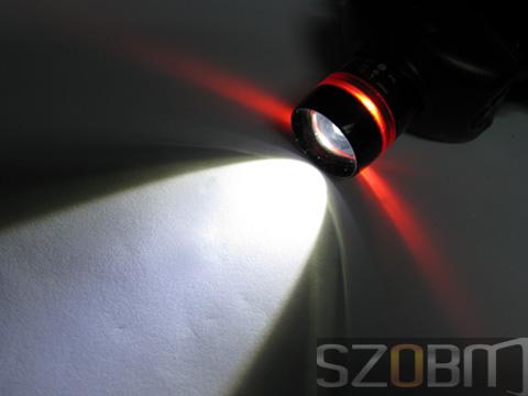 SZOBM ZY-T200L CREE Q5 LED 5 Modes Aluminum Flashlight (titanium