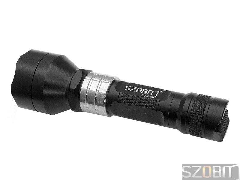 SZOBM ZY-M90 SSC P7 LED 5-mode Aluminium Flashlight