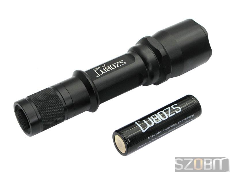 SZOBM ZY-M80 SSC P7 LED 5-mode Aluminium Flashlight