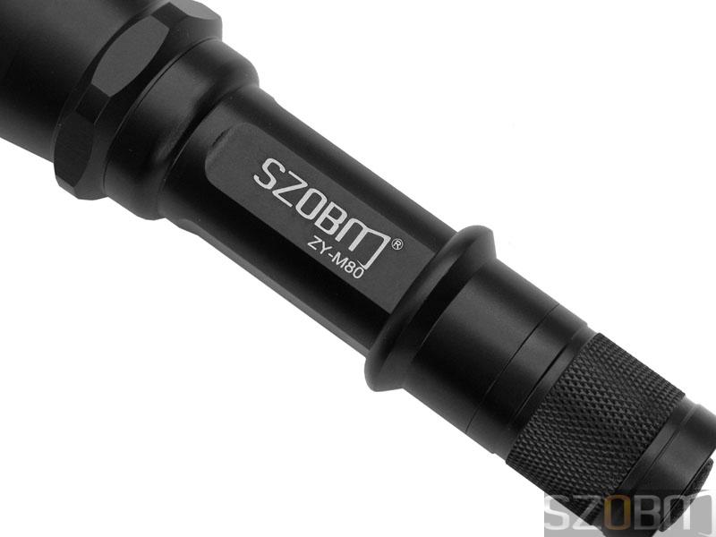 SZOBM ZY-M80 SSC P7 LED 5-mode Aluminium Flashlight