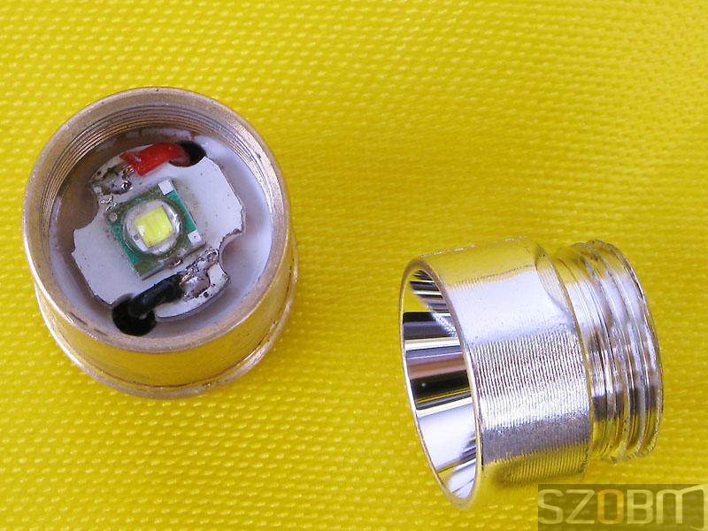 SZOBM ZY-M5 CREE XP-E R2 LED 5-Mode Torch
