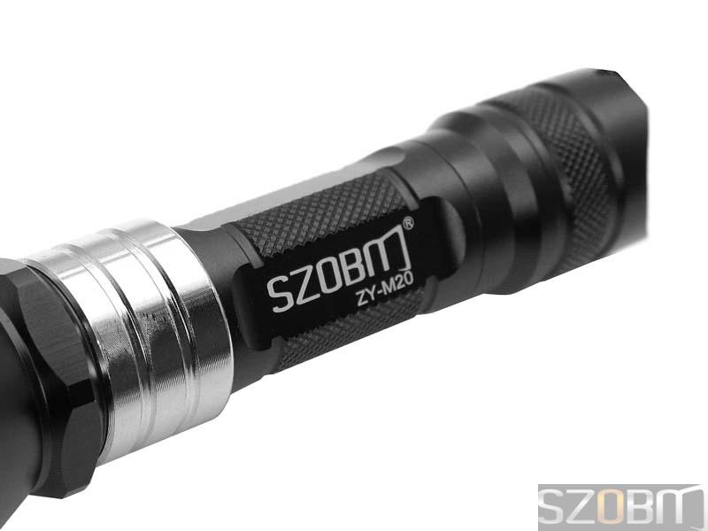 SZOBM ZY-M20 CREE Q5 LED 5 modes Aluminum Flashlight