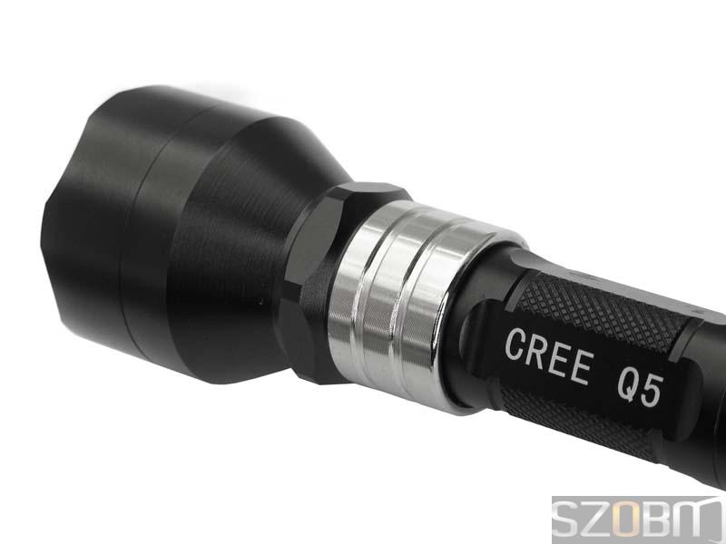 SZOBM ZY-M20 CREE Q5 LED 5 modes Aluminum Flashlight