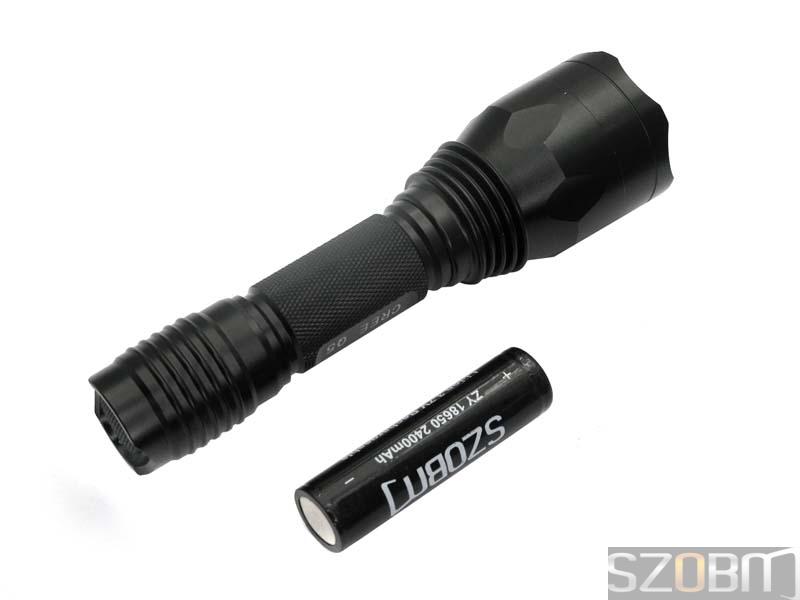 SZOBM ZY-H200L CREE Q5 LED 5 modes Aluminum Flashlight