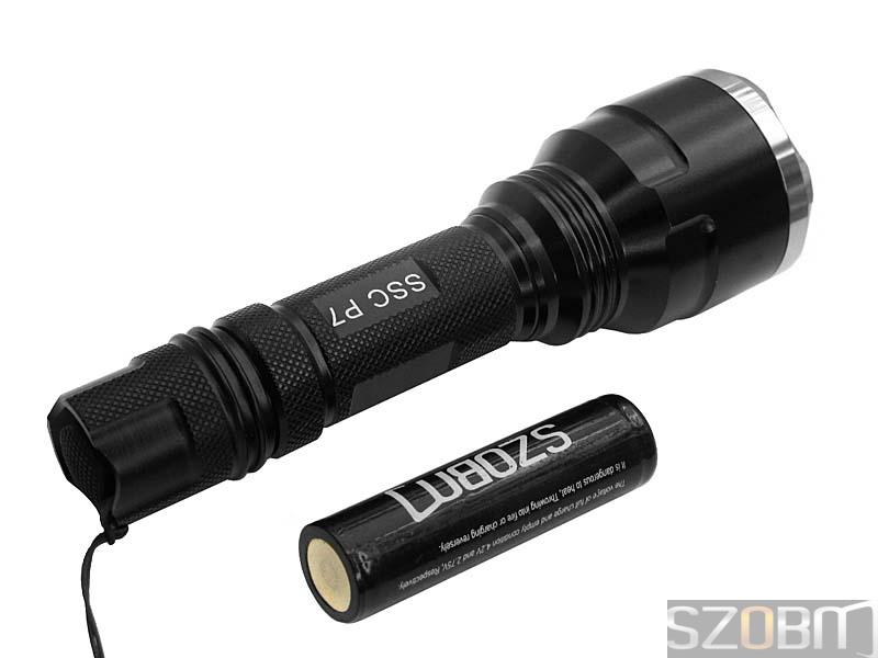 SZOBM ZY-GT06 SSC P7 LED Aluminum Flashlight