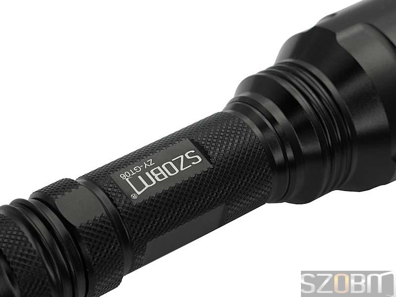 SZOBM ZY-GT06 SSC P7 LED Aluminum Flashlight