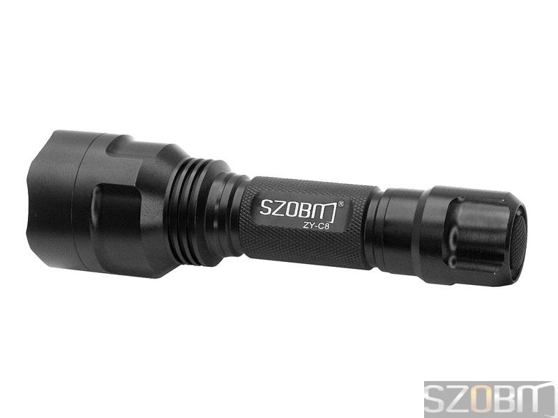 SZOBM ZY-C8 CREE R5 LED 5-mode Aluminium Flashlight