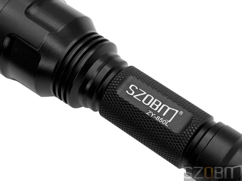 SZOBM ZY-850L Luminus SST-50 LED 5-Mode Aluminum Flashlight