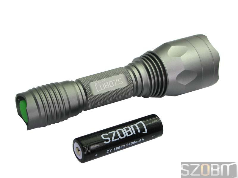 SZOBM ZY-750L SSC P7 LED Aluminum Flashlight