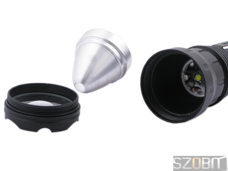SZOBM ZY-602 Cree XM-L T6 LED 5-Mode Flashlight Torch