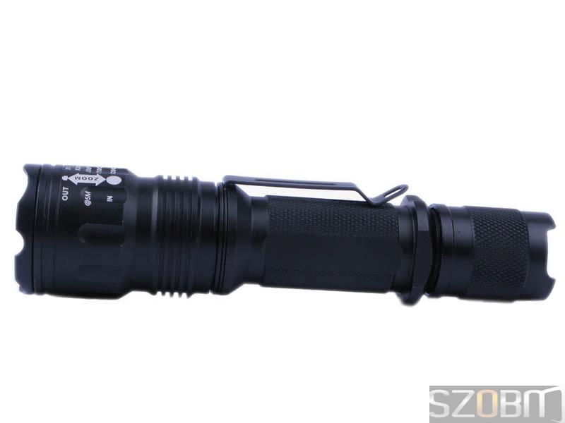 SZOBM ZY-601A CREE XM-L T6 5 Modes Zoom Focus LED Flashlight Tor