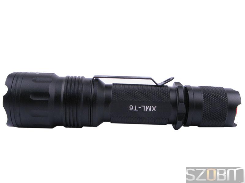 SZOBM ZY-601A CREE XM-L T6 5 Modes Zoom Focus LED Flashlight Tor