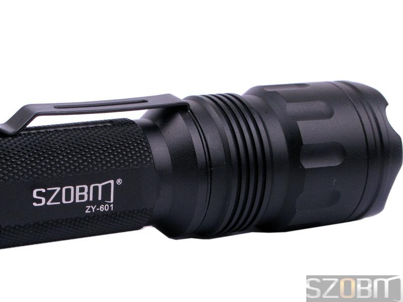 SZOBM ZY-601 CREE XM-L T6 5 Mode LED Flashlight Torch