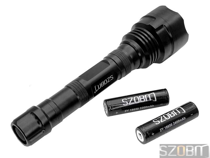 SZOBM ZY-500L CREE Q5 LED Aluminum High Light Flashlight