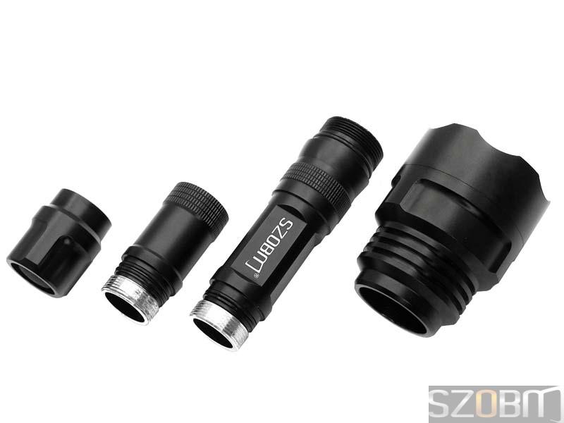 SZOBM ZY-500L CREE Q5 LED Aluminum High Light Flashlight