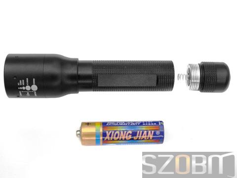 SZOBM ZY-1800L 5 X CREE Q5 LED 5 Modes Aluminum Torch