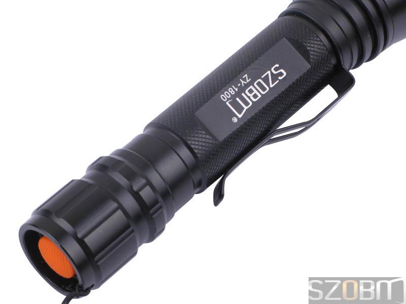 SZOBM ZY-1800 CREE T6 5-Mode Zoom Flashlight