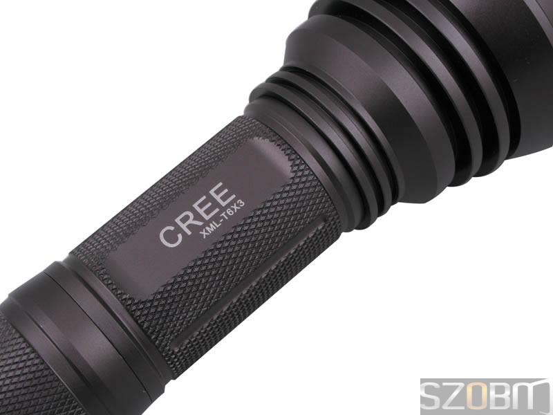 SZOBM ZY-160 3x CREE XM-L T6 5 Modes LED Flashlight Torch