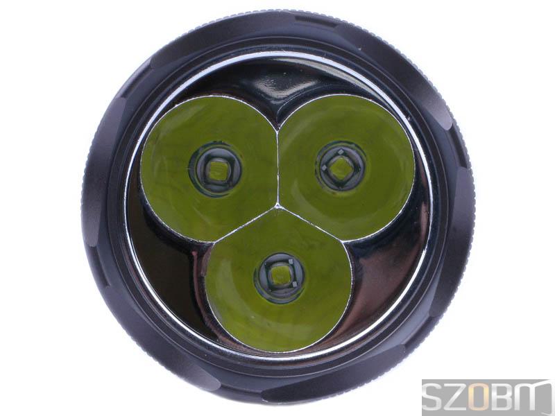 SZOBM ZY-160 3x CREE XM-L T6 5 Modes LED Flashlight Torch