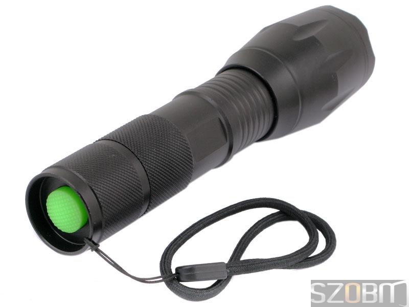 SZOBM ZY-1200 CREE XM-L T6 LED 3-Mode Focus Flashlight