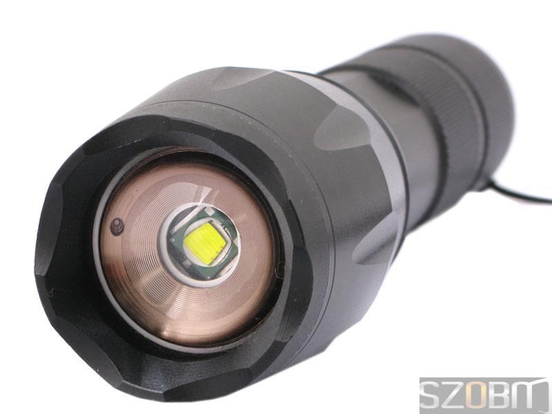 SZOBM ZY-1200 CREE XM-L T6 LED 3-Mode Focus Flashlight
