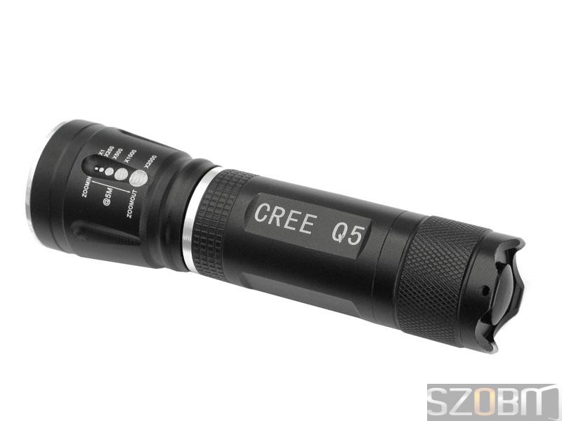 SZOBM 007 Tactical 7x CREE XM-L T6 LED 5-Mode Flashlight Torch