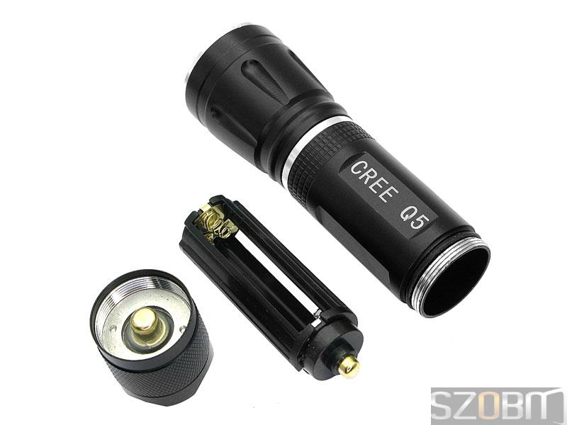 SZOBM 007 Tactical 7x CREE XM-L T6 LED 5-Mode Flashlight Torch