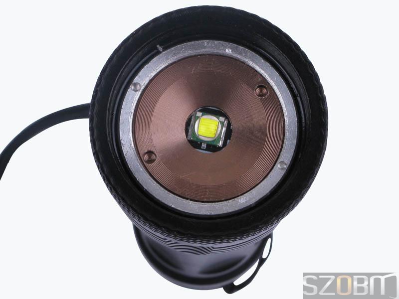 SZOBM E6 5 Mode Zoomable Focus CREE XM-L T6 LED Flashlight Torch