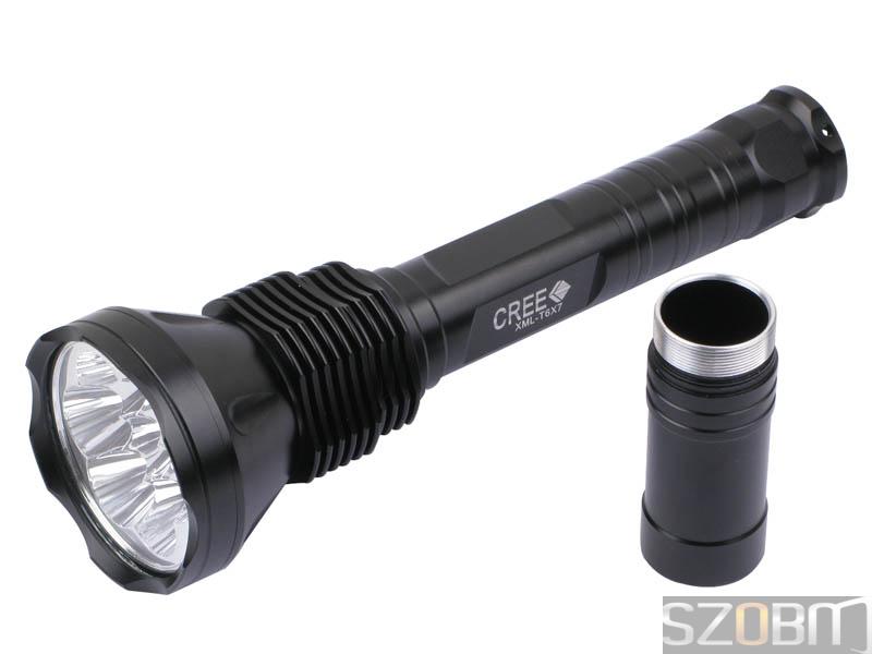 SZOBM 007 Tactical 7x CREE XM-L T6 LED 5-Mode Flashlight Torch