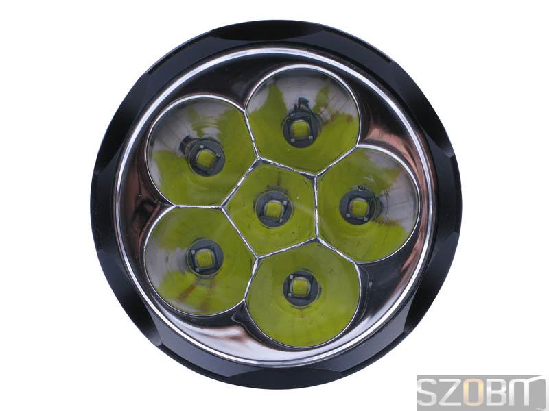 SZOBM 006 High power 6x CREE XM-L T6 LED 5-Mode Flashlight