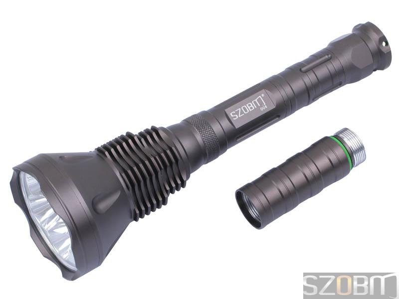 SZOBM 006 6x CREE XM-L T6 LED 5-Mode Memory Flashlight