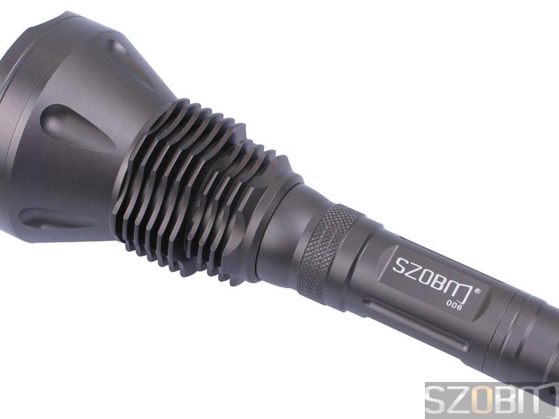SZOBM 006 6x CREE XM-L T6 LED 5-Mode Memory Flashlight