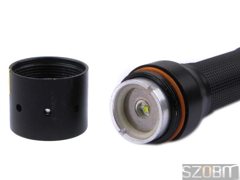 Super Bright CREE Q3 LED Aluminium Flashlight