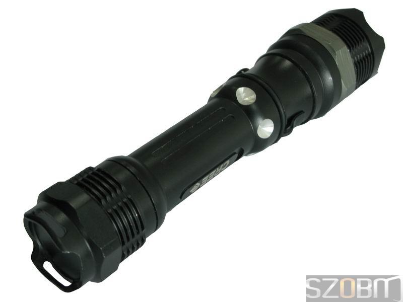 Rechargeable Power Style Cree Q3 LED Focus Flashlight