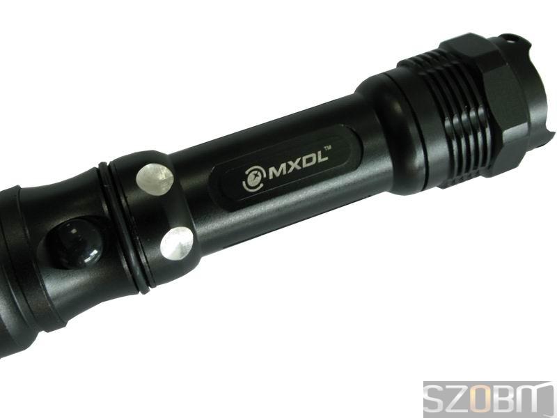 Rechargeable Power Style Cree Q3 LED Focus Flashlight
