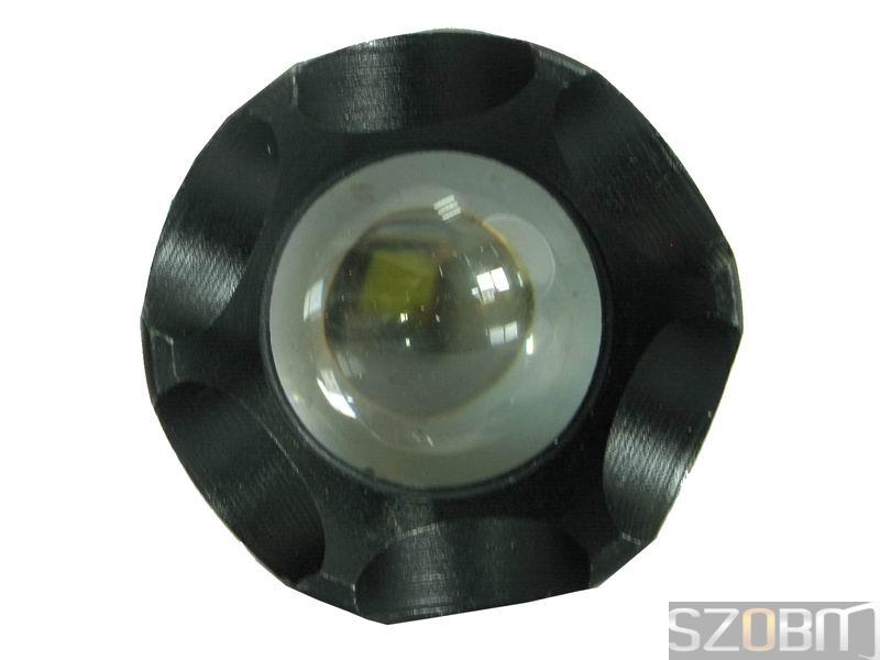 Rechargeable Power Style Cree Q3 LED Focus Flashlight