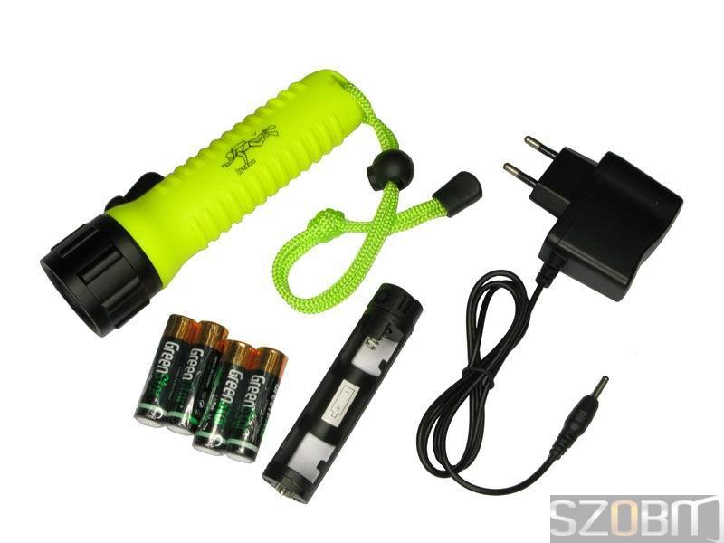Rechargeable CREE 3W LED Diving Flashlight