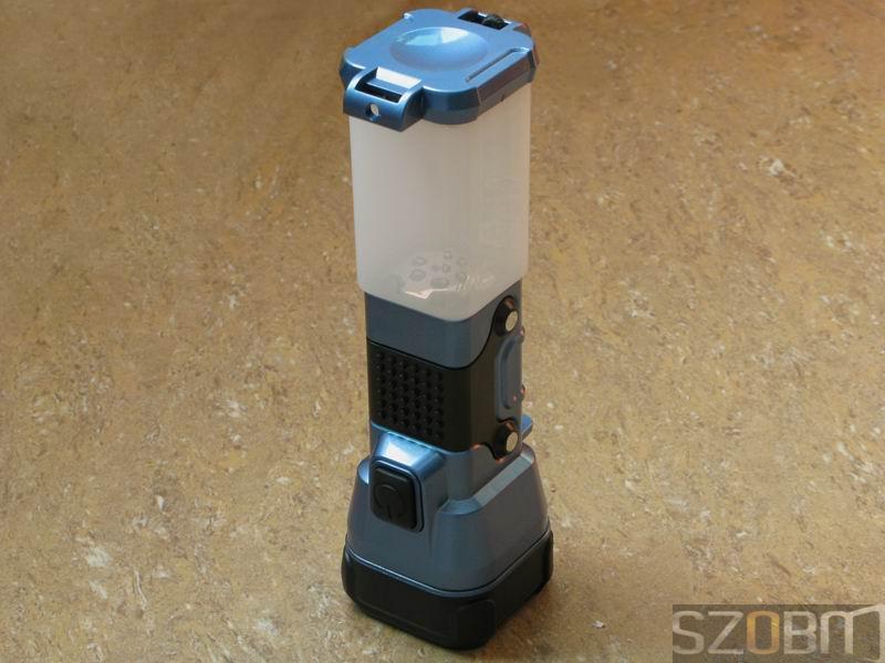Multi-functional 10 LED Camping Lantern with flashlight