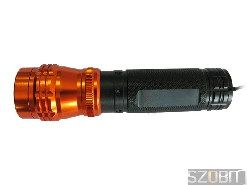 Mini CREE Q3 LED 3 Mode Flashlight with Zoom Focus