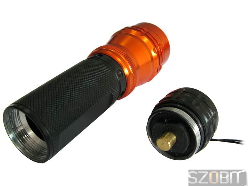 Mini CREE Q3 LED 3 Mode Flashlight with Zoom Focus