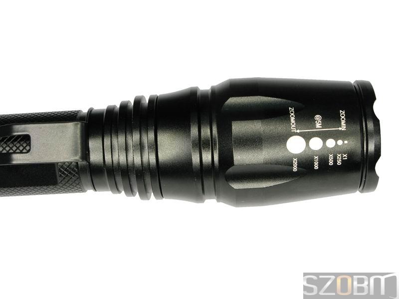 KC-31 CREE XML T6 5-Mode Zoom Ultra Bright LED Flashlight