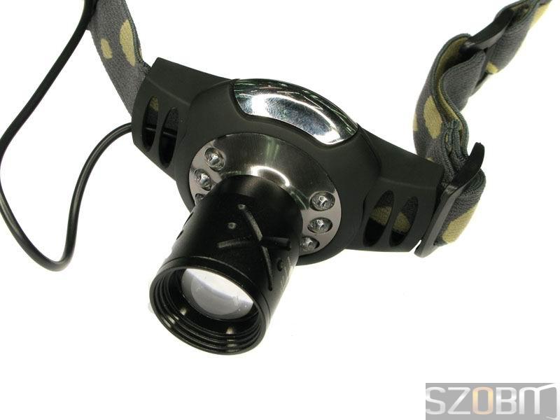 High Power Q3 + 6 led Headlamp