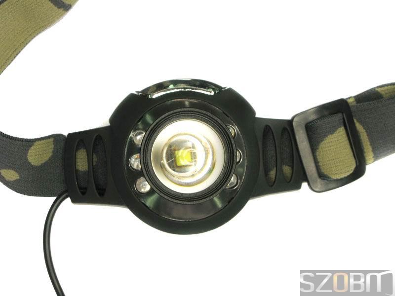 High Power Q3 + 6 led Headlamp