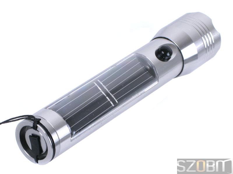 High Power Light 3W LED Rechargeable Solar Flashlight Kit